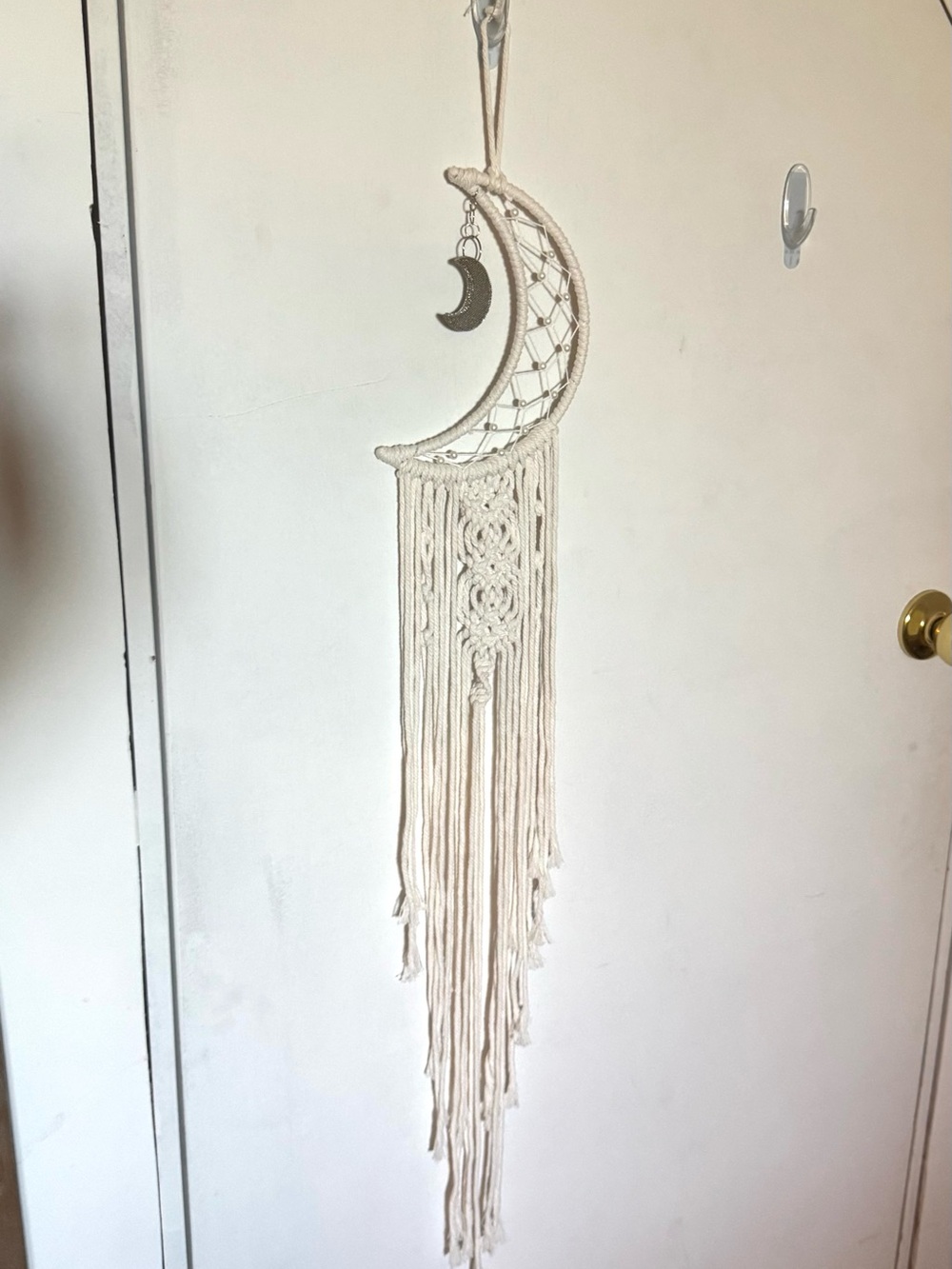 Moon Macramé Wall Hanging Decor